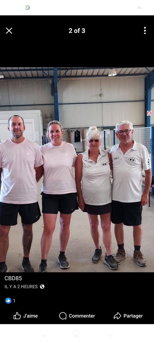 résultats Championnat Régional Double Mixte