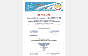 affiche concours 1er mai Tonnay Charentes