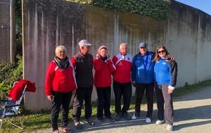 resultat des Sablais au régional mixte double