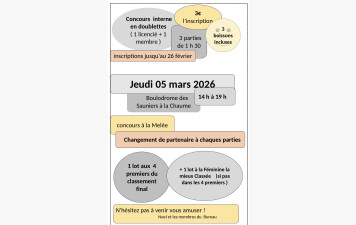 Concours interne le 07 mars