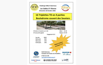 16 Triplettes Les Sables D’olonne