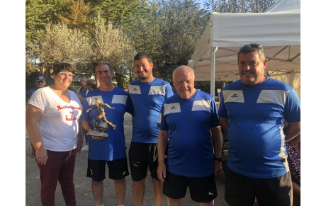 Résultats 16 triplettes les Sables 