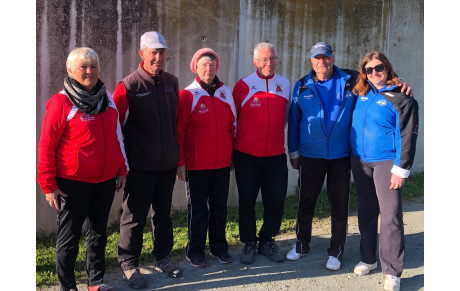 Florence Rotival et son papa Marc Hascoet Qualifiés au Regional double  Mixte