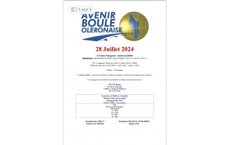 concours Chateau d’oleron
