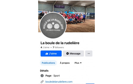 création nouvelle page Facebook 