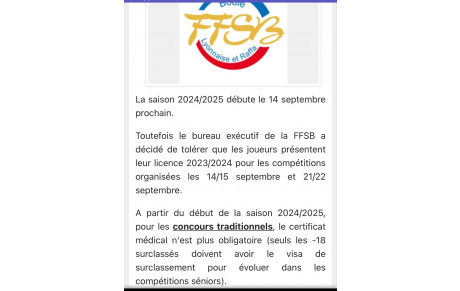 information concernant le cachet médical 