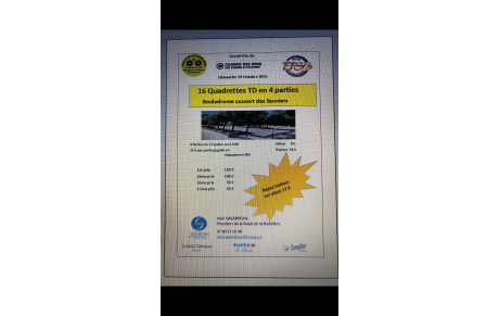 16 Quadrettes Toutes Divisions Les Sables