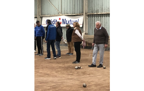 Résultats doublettes internes jeudi 05 mars