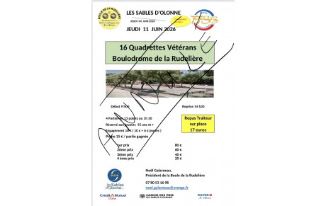 Annulation Concours Vétérans les Sables