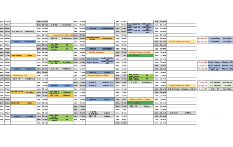 calendrier 2026 / 27        2 / 2