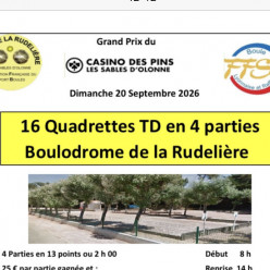 inscription / sélection équipes BDR  jusqu’au 5 septembre !samedi