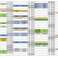 calendrier 2026 / 27        2 / 2